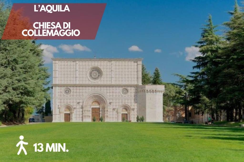 Appartamento Elegante E Moderno A 100 M Dal Duomo LʼAquila المظهر الخارجي الصورة